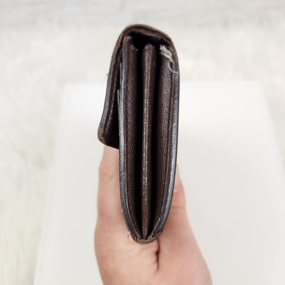 Louis Vuitton Damier Ebene Sarah Long Snap Wallet - Picture 3 of 13